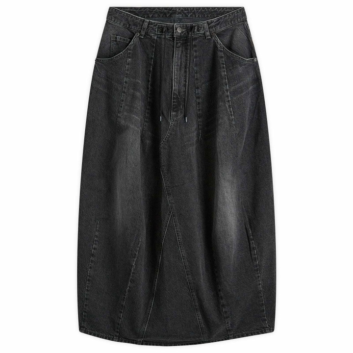 Photo: Needles Women's H.D. Jean Skirt in Black