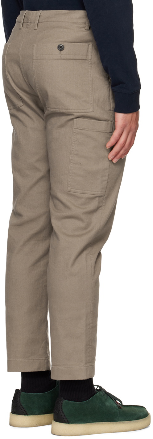 Vince Beige Cotton Trousers
