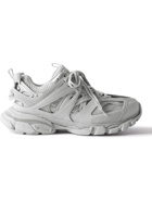 Balenciaga - Track Recycled Mesh and Nylon Sneakers - Gray