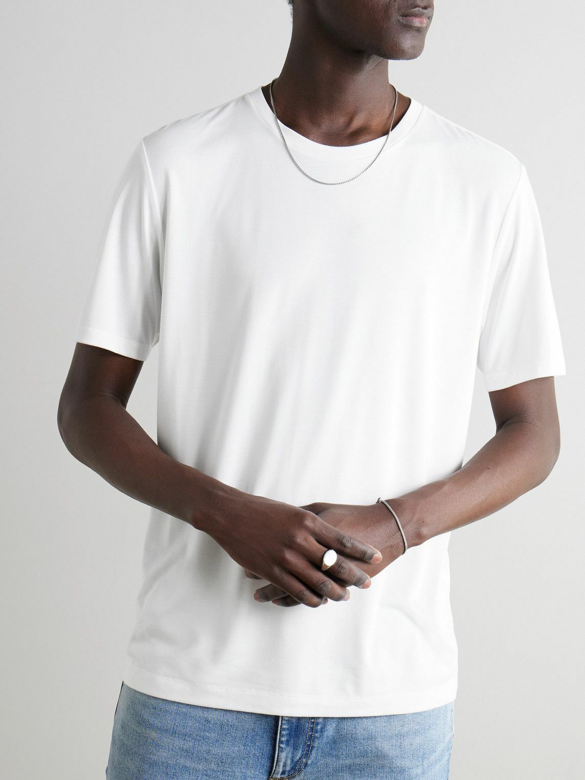 Rag & Bone - Tech-Jersey T-Shirt - White