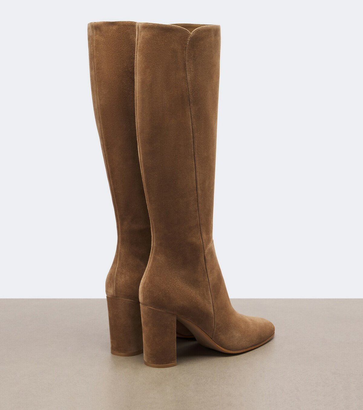 Gianvito Rossi Suede knee-high boots