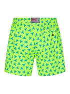 MC2 Saint Barth Man Light Fabric Comfort Swim Shorts With Lobster Print