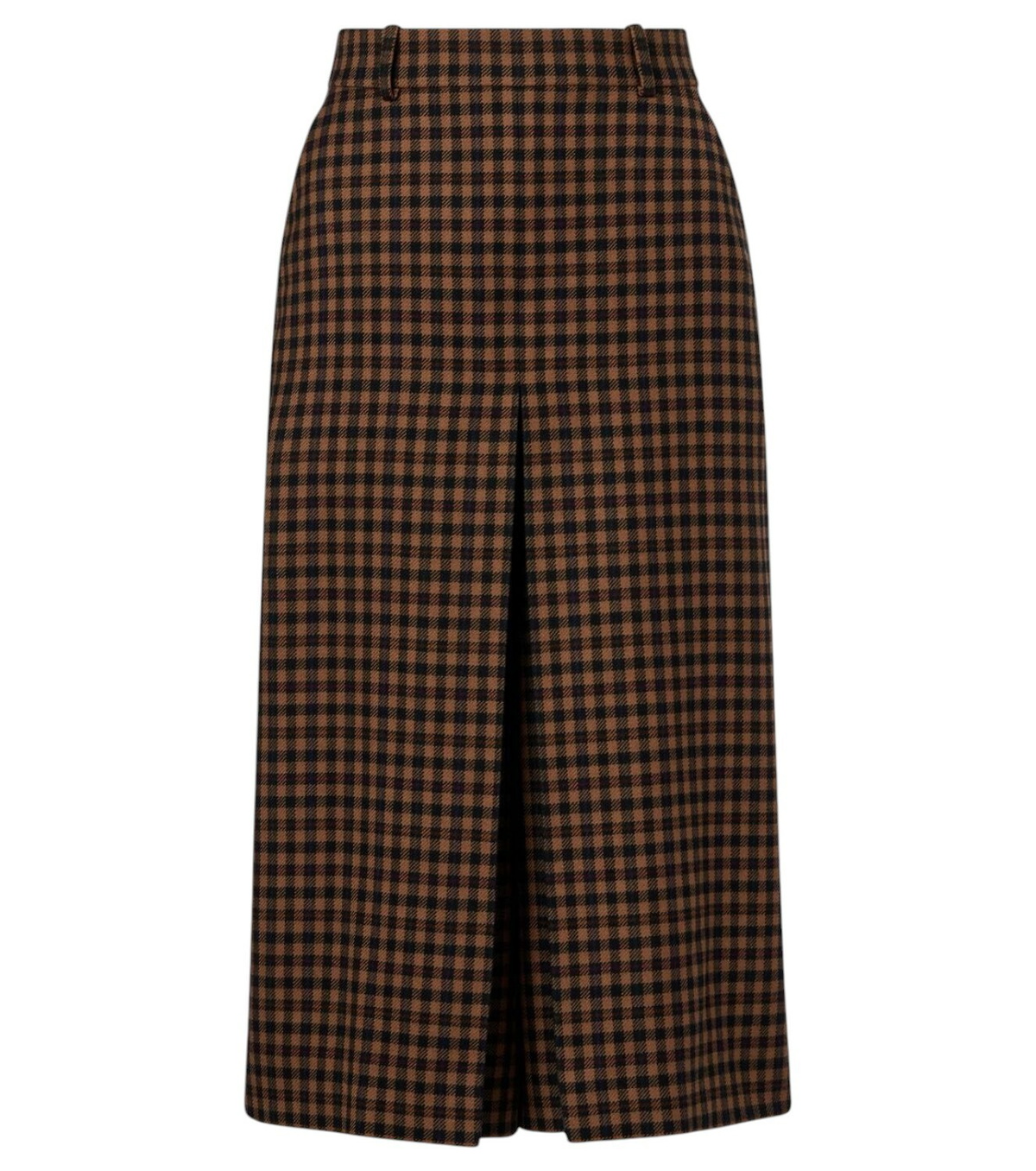 【Saint Laurent】Saint Laurent Twill Pants ブラウン Saint Laurent Paisley Fluid Twill Straight-Leg Pants