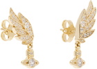 Vivienne Westwood Gold Dawna Earrings