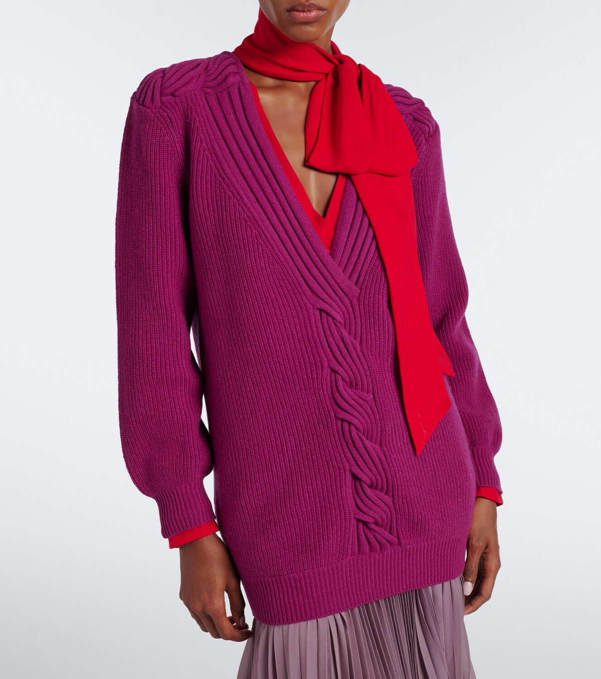 Valentino Oversized virgin wool sweater