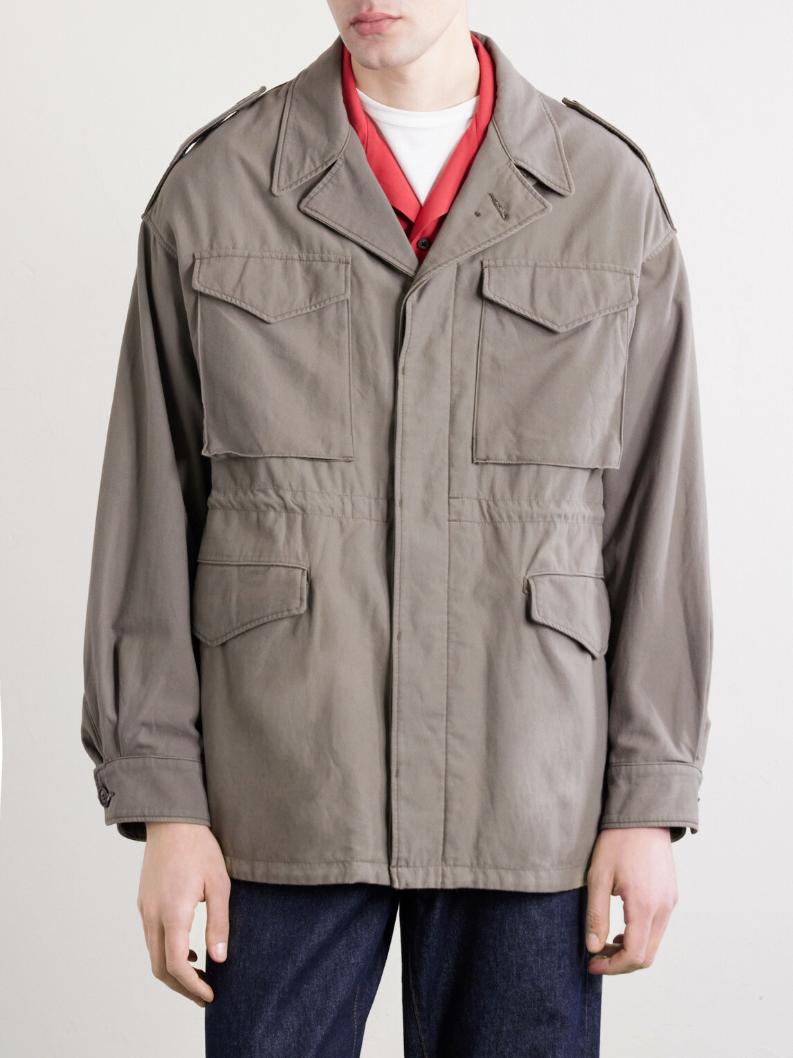 Visvim - Achse Cotton-Blend Field Jacket - Green Visvim