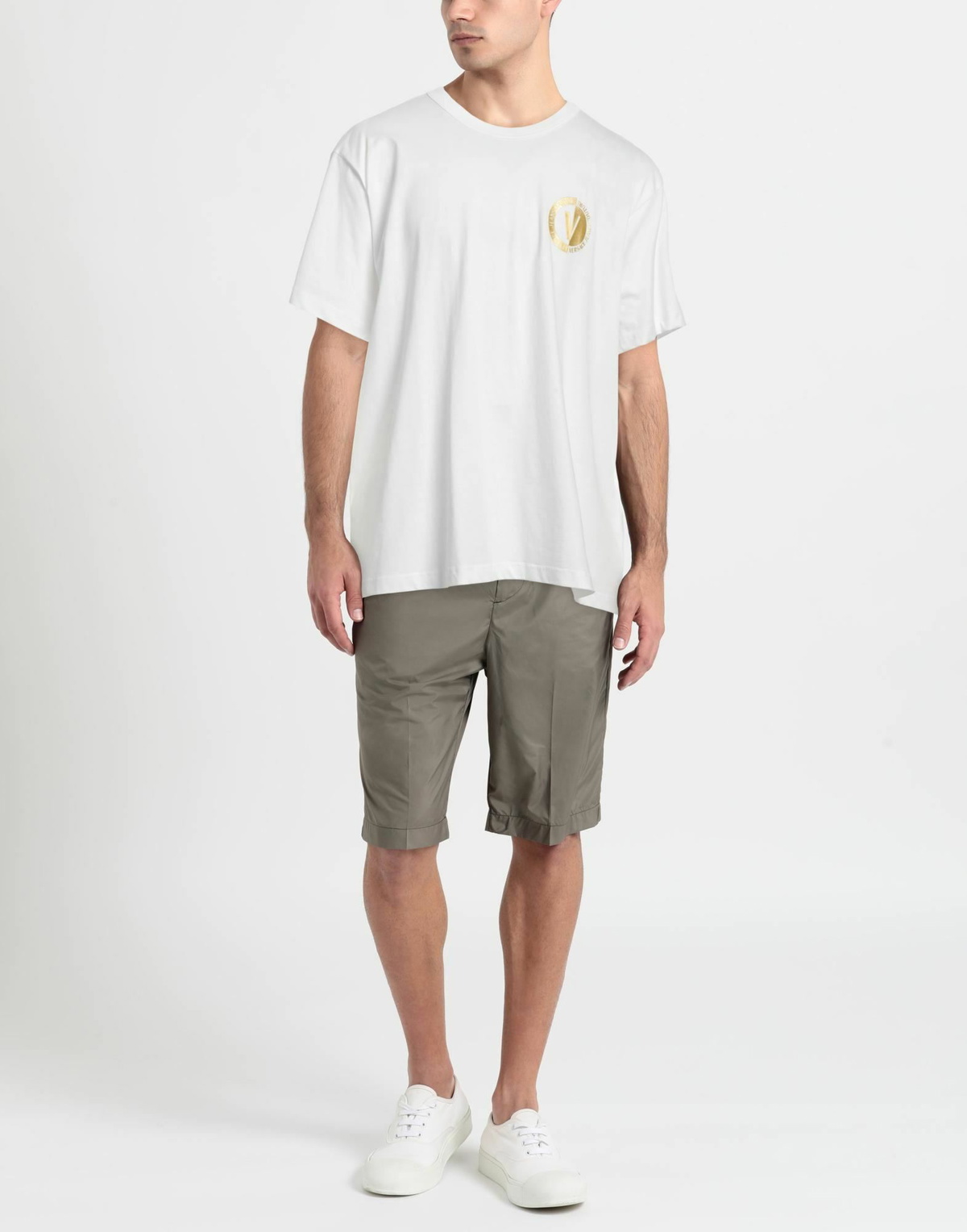 Versace Jeans Couture Mens T-shirt in White