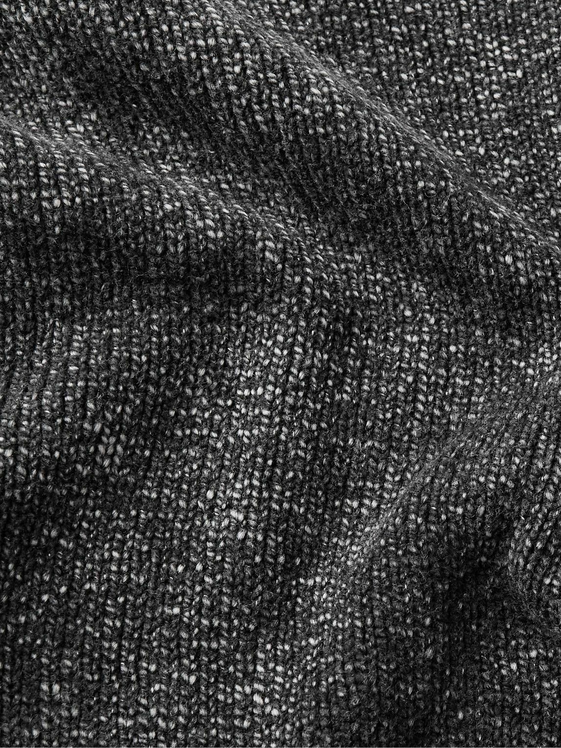 acne studios アシッド　ニット Acne Studios - Acid-Wash Cotton Sweater - Gray Acne Studios