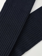 Falke - Set of Five Wool-Blend Socks - Blue