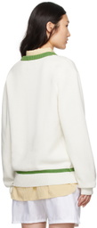 Palmes SSENSE Exclusive White Sweater