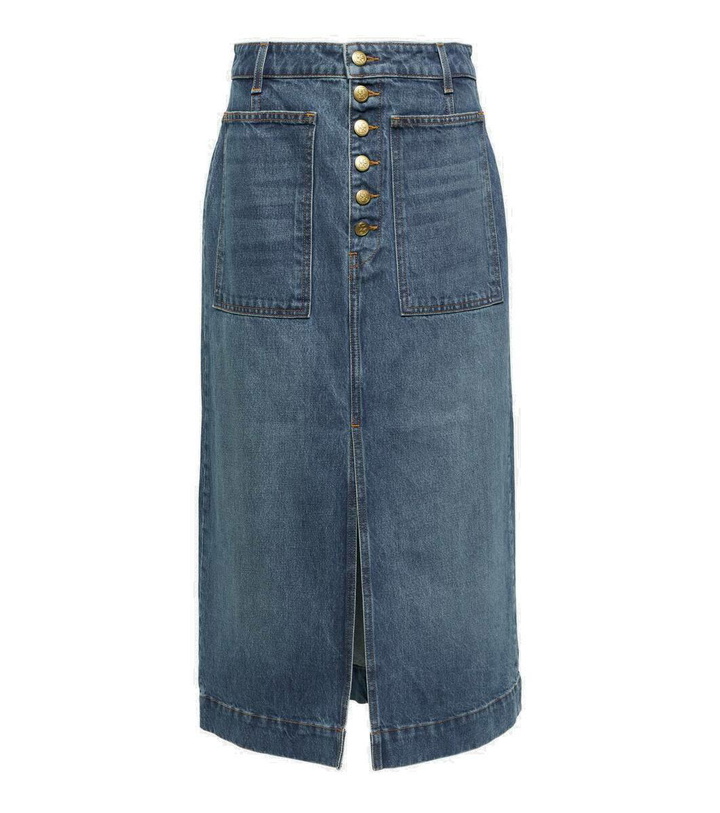 Photo: Ulla Johnson Bea denim skirt