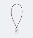Lemaire Leather pendant necklace