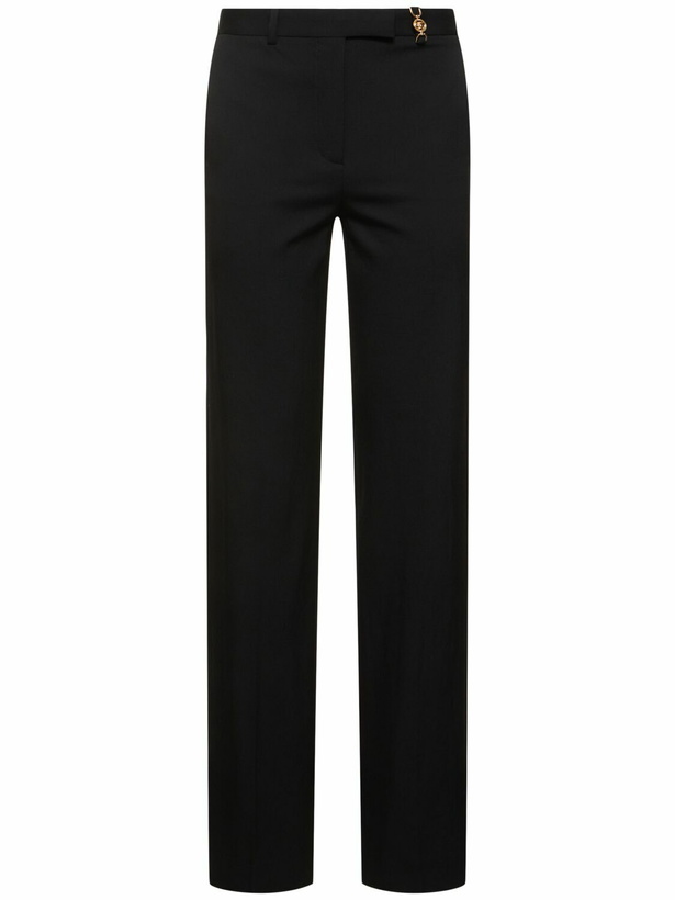 Photo: VERSACE Informal Stretch Wool Pants