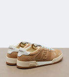 Fendi Fendi Match suede sneakers