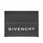 Givenchy Men's Embossed Logo Card Holder in Black