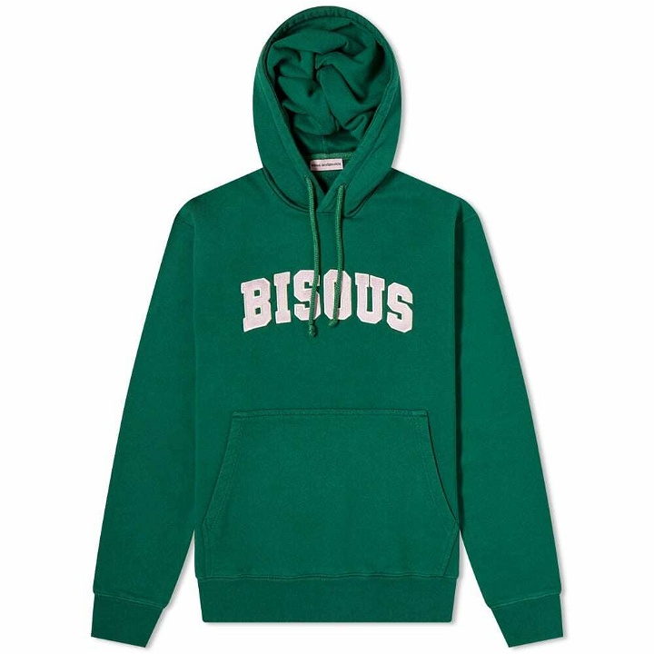 Photo: Bisous Skateboard Women's s College Hoody in Forest