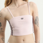 Adidas Women's Terry Towel Tank Top in Sandy Pink