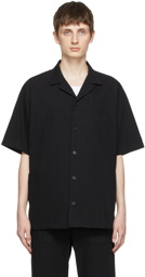 rito structure Black Cotton Shirt