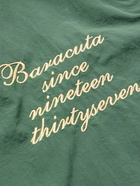 Baracuta - Logo-Appliquéd Shell Jacket - Green