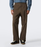 Moncler Cotton-blend straight pants