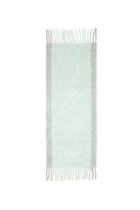 Diesel Wool-blend scarf with contrast stripes - Scarf Mens in Green