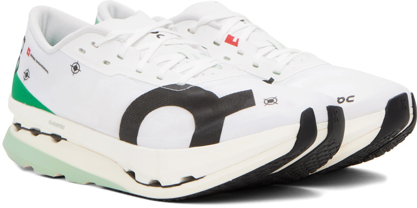 On Cloudboomecho3 ホワイト/グリーン Men's Cloudboom Echo 3 | White & Green | On United States