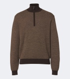 Frescobol Carioca Heitor quarter zip sweater