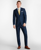 Brooks Brothers Men's Milano-Fit Wool Twill Suit Jacket | Blue
