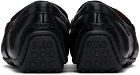Polo Ralph Lauren Black Reynold Full-Grain Driver Loafers