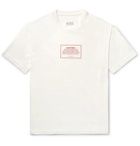 Maison Margiela - Oversized Appliquéd Cotton-Jersey T-Shirt - White