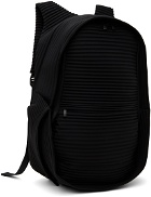 HOMME PLISSÉ ISSEY MIYAKE Black Pleats Daypack Backpack