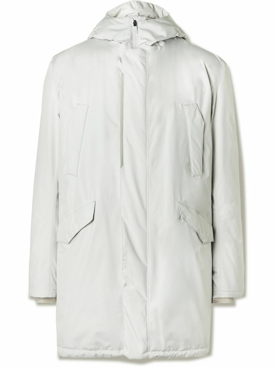 Herno Laminar ホワイトジャケット size46 Herno Laminar - Shell Down Parka - White Herno