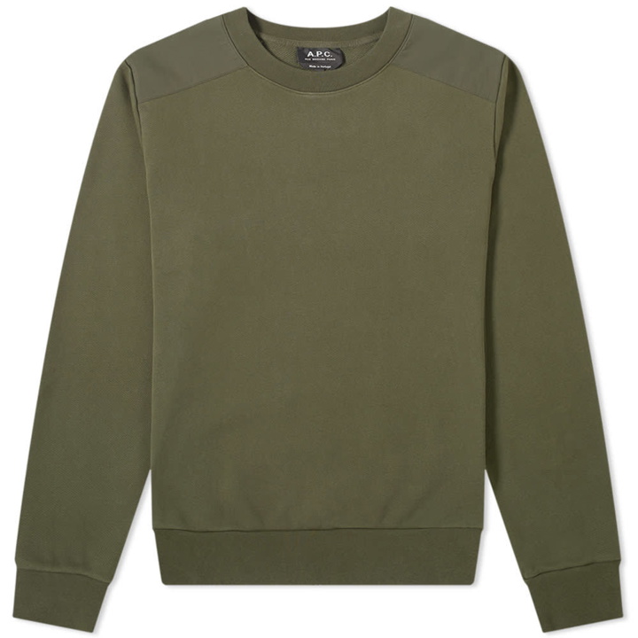 Photo: A.P.C. Shoulders Crew Sweat