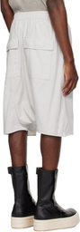 Rick Owens DRKSHDW Off-White Temple Drawstring Pods Shorts