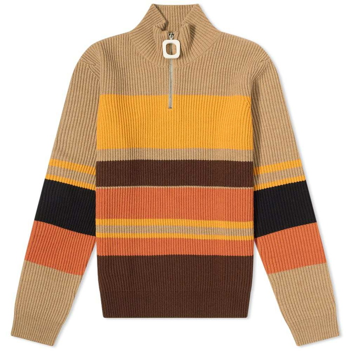 Photo: JW Anderson Roll Neck Striped Knit