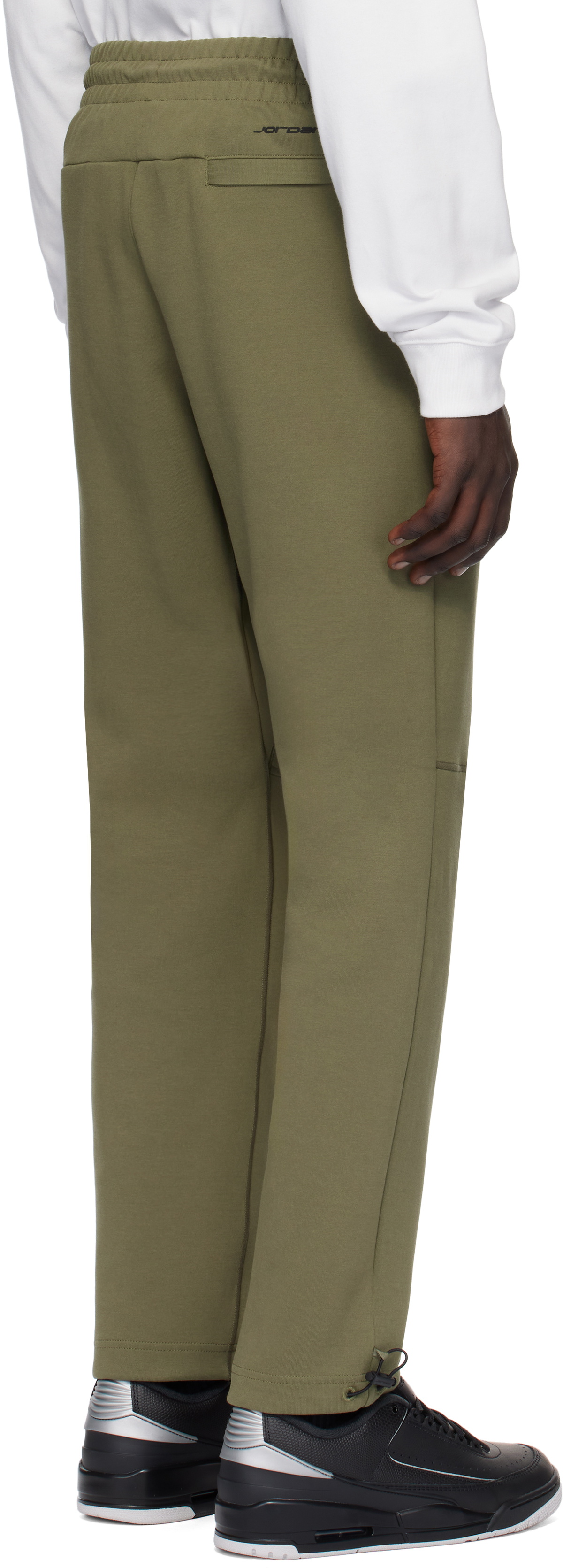 Nike Jordan Khaki Jordan Sport Hoop Fleece Sweatpants