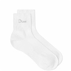 Dime Men's Classic Sock in White