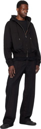 Tondolo Black Arm Patch Hoodie