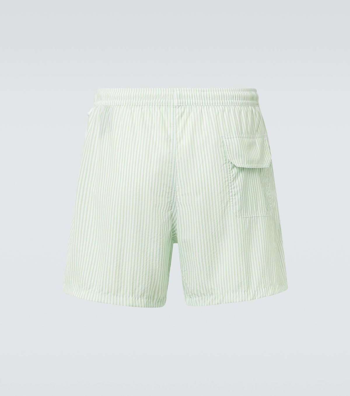 Thom Sweeney Striped swim trunks