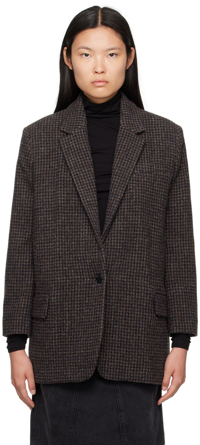 Isabel Marant Etoile Brown Cikaito Blazer Isabel Marant Etoile