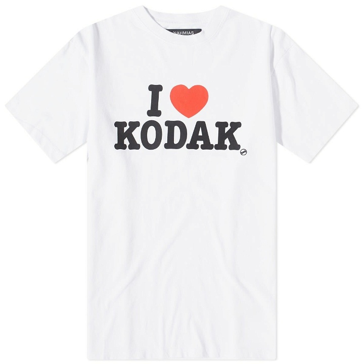 Photo: Nahmias Men's x Kodak Black I Love Kodak T-Shirt in White