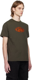 Dime Gray Globe T-shirt