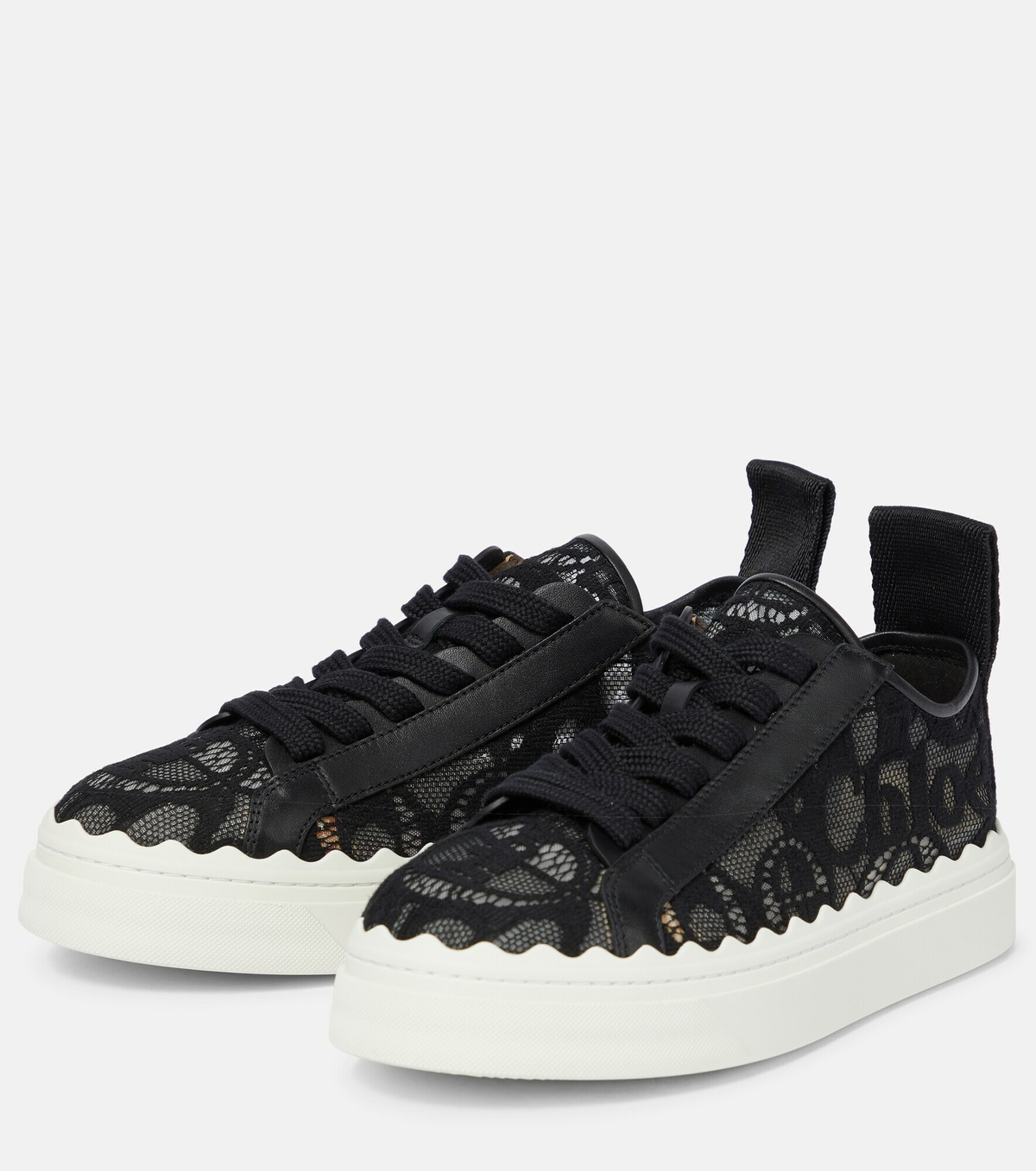 Chloe - Lauren lace sneakers Chloe