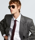 Saint Laurent SL 800 aviator sunglasses