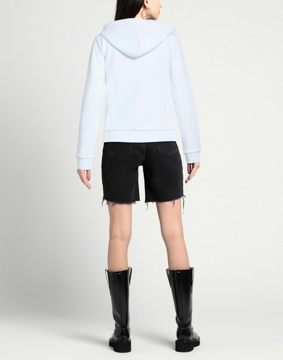 Shoe Womens Sweatshirt in White