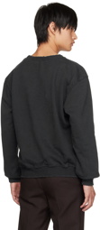 Han Kjobenhavn Black Distressed Sweatshirt