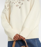 Chloé Pointelle wool sweater