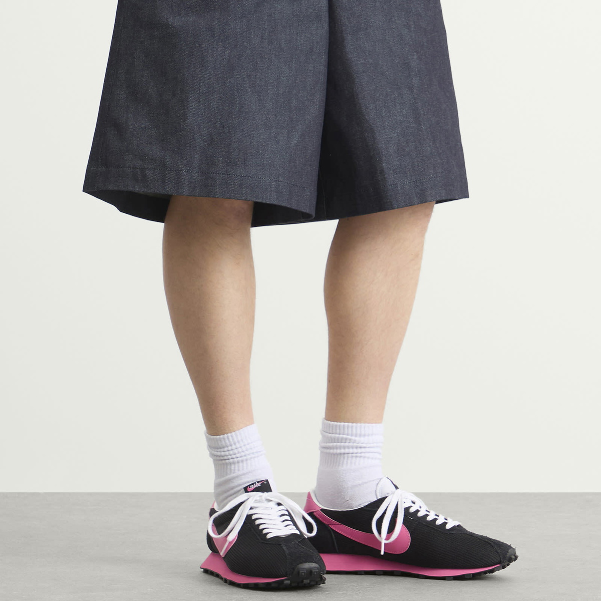 Comme des Garçons Black Men's x Nike Sneaker in Black/Pink
