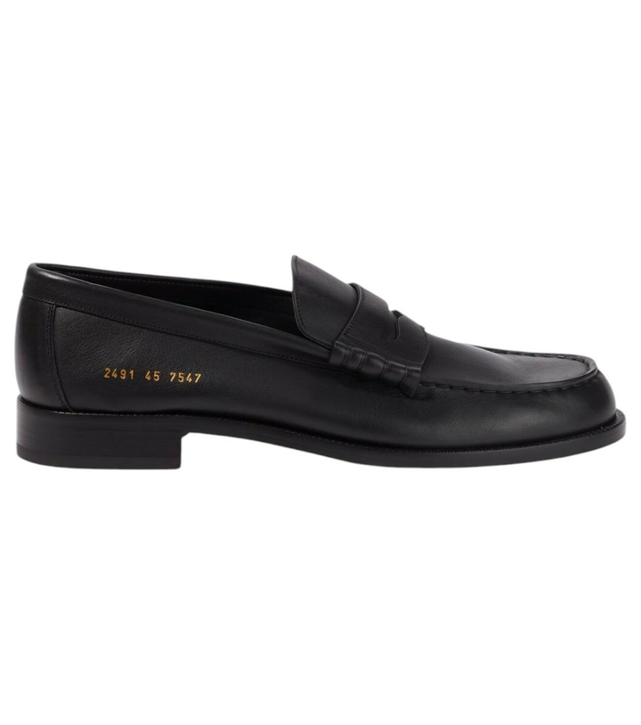 Photo: Common Projects Leather penny loafers