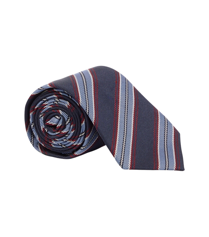 Photo: Valentino Garavani Striped silk jacquard tie